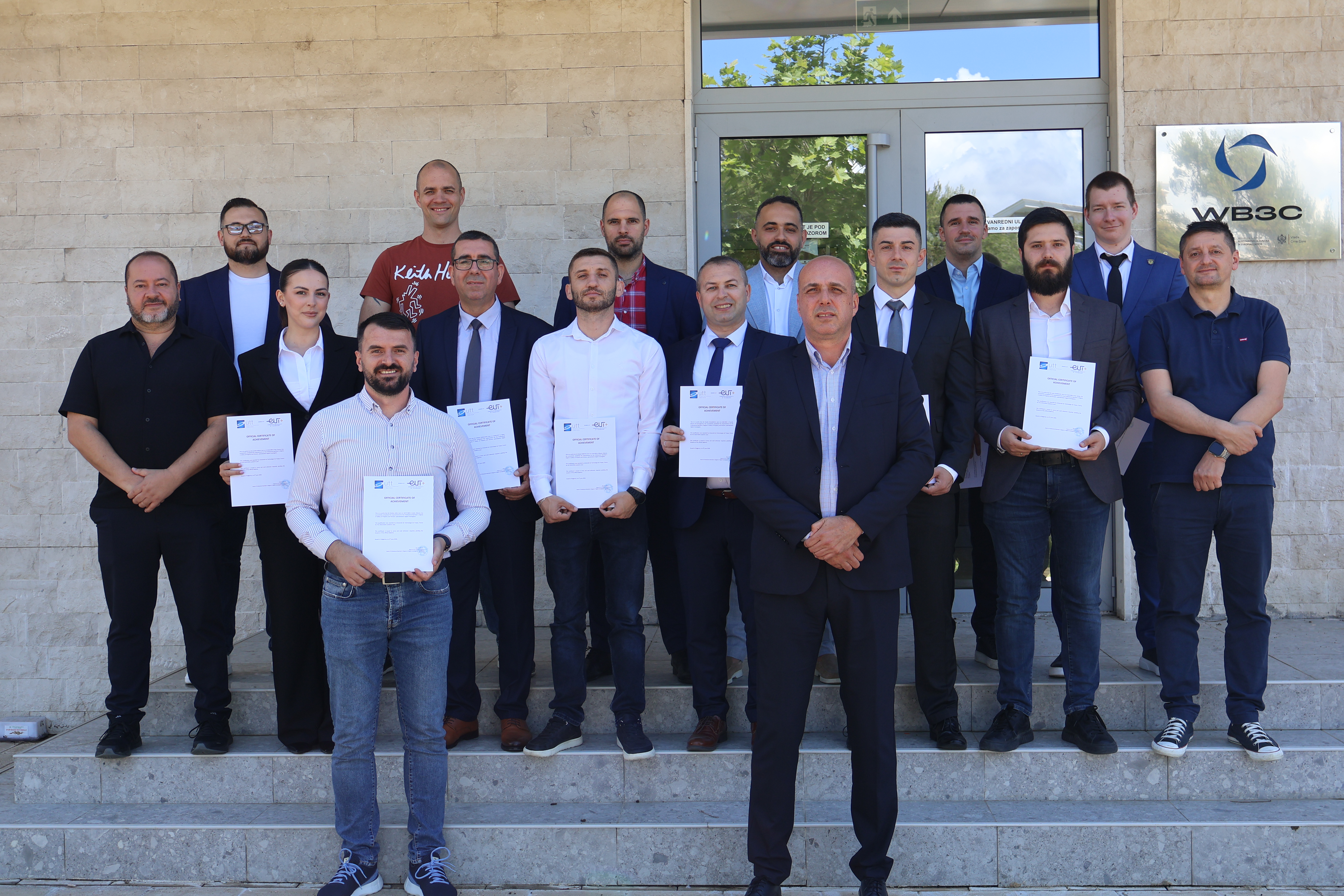 Image for The First Generation of Digital Forensics Specialists Graduates at WB3C with International Diplomas